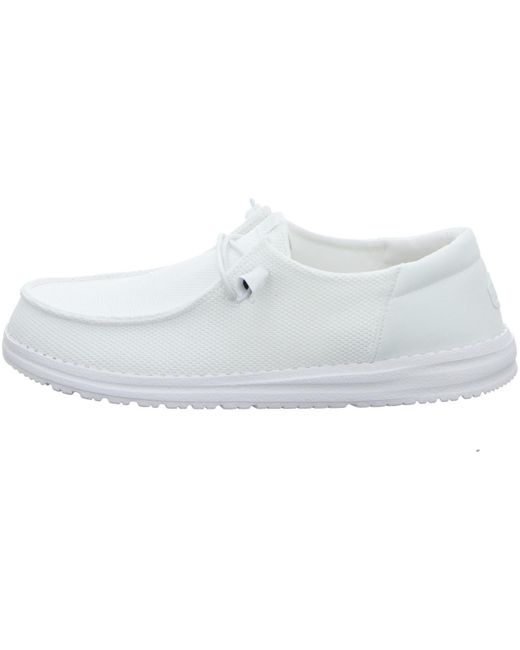 HeyDude Mocassins in het White
