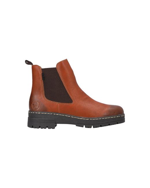 Bottines 73892 Rieker en coloris Brown