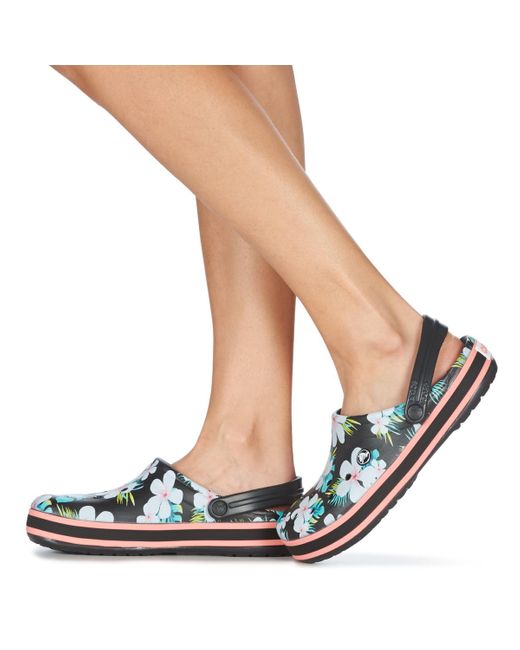 crocband seasonal graphic clog