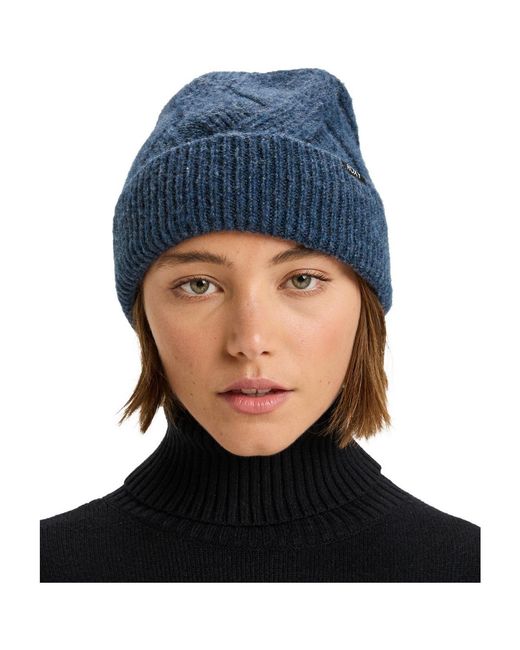 Bonnet Camp Rider Roxy en coloris Blue