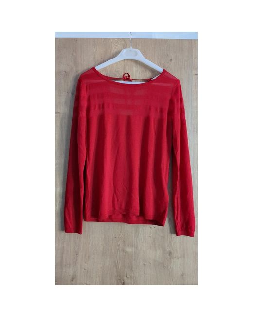 Pull Pull Camaïeu en coloris Red