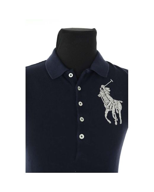 T-shirt Polo en coton bleu Ralph Lauren en coloris Blue