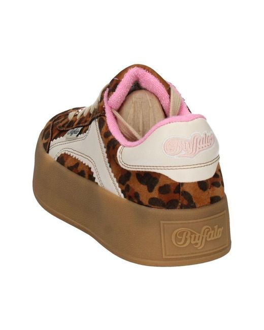 Baskets basses Buffalo en coloris Pink