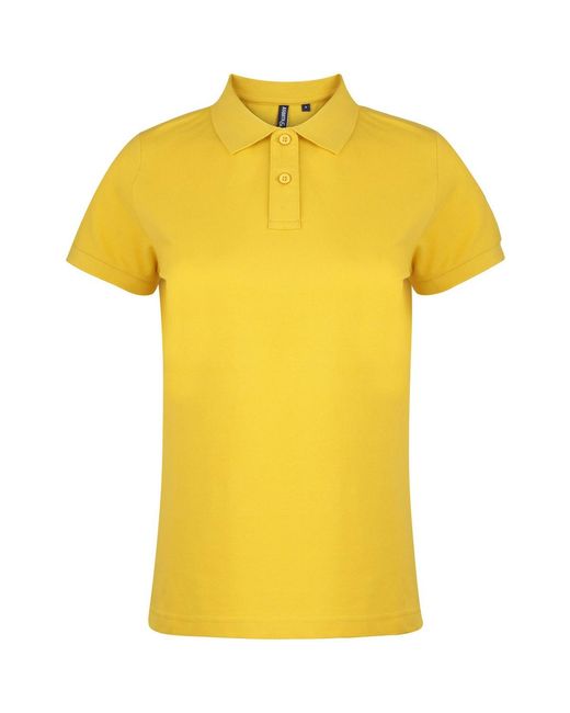 Polo Asquith & Fox en coloris Yellow