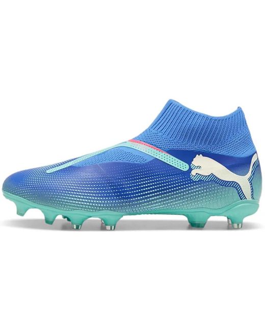 Chaussures de foot Future 7 Match+ Ll Fg/Ag PUMA pour homme en coloris Blue