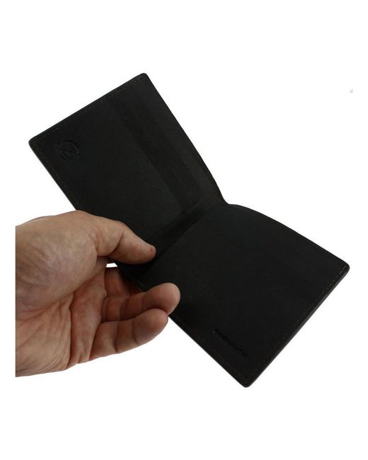 Portefeuille Portefeuille Slim Simon Carter pour homme en coloris Black