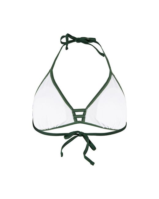 Maillots De Bain Solid Triangle Top Safor en coloris Green