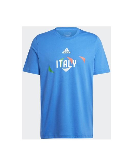 T-shirt Adidas pour homme en coloris Blue