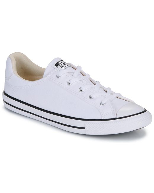 Converse Lage Sneakers Chuck Taylor All Star Dainty Lucky in het White