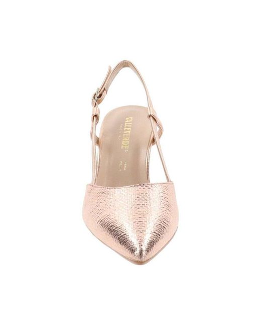 Chaussures escarpins VV19150A Valleverde en coloris Natural