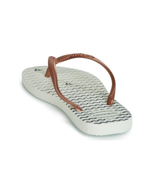 witte havaianas dames