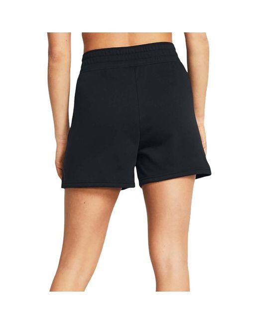 Short Ua Rival Terry Short Under Armour en coloris Black