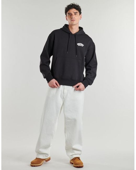 Vans Capuchon Sweaters Double Standard Pullover in het Black voor heren