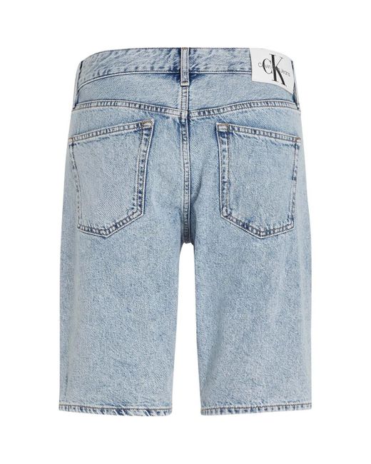 Short Regular Short Ck Jeans pour homme en coloris Blue
