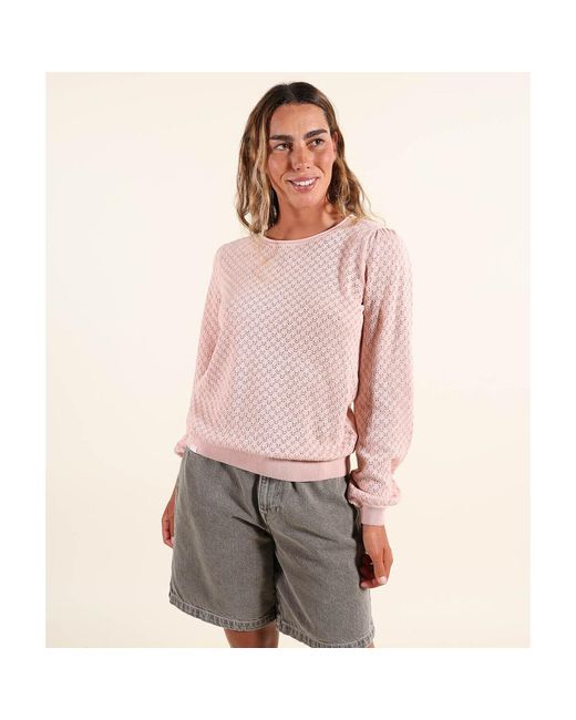 Pull Pull Pia Oxbow en coloris Pink