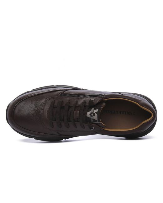Baskets Basses Marrone Valleverde pour homme en coloris Black