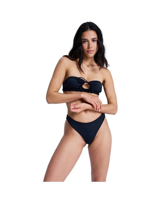 Maillots de bain Solid Essentials Tanga Roxy en coloris Blue