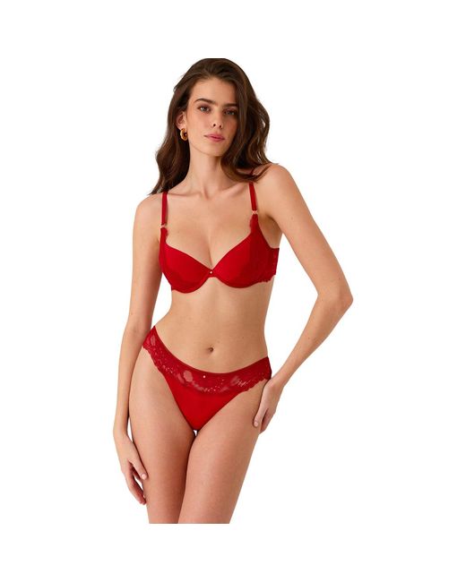Strings Brésilien Renatta Selmark en coloris Red