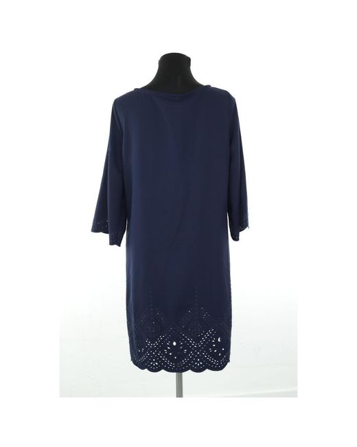 Robe courte Robe bleue Tara Jarmon en coloris Blue