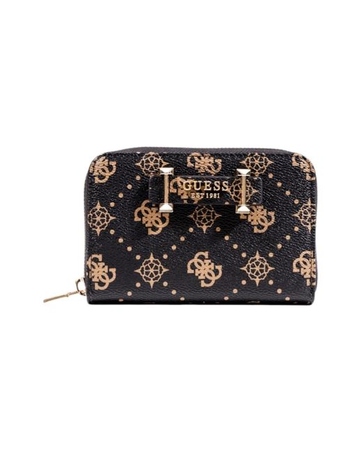 Portefeuille SILIA SLG MEDIUM ZIP AROUND SWGP98 90140 Guess en coloris Black