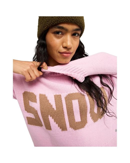 Pull Exploring Snow Roxy en coloris Pink