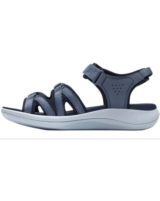 Wedges Clarks en coloris Blue