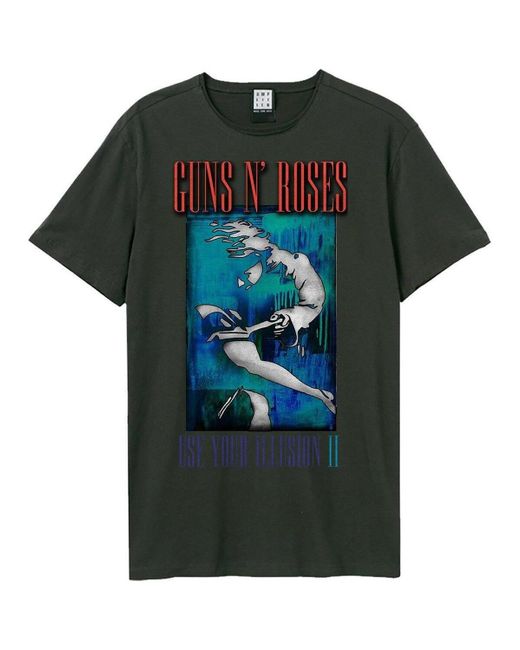 T-shirt Use Your Illusion II Amplified en coloris Black