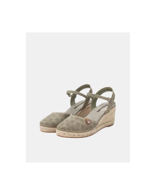 Sandales compensées 172639 Refresh en coloris White