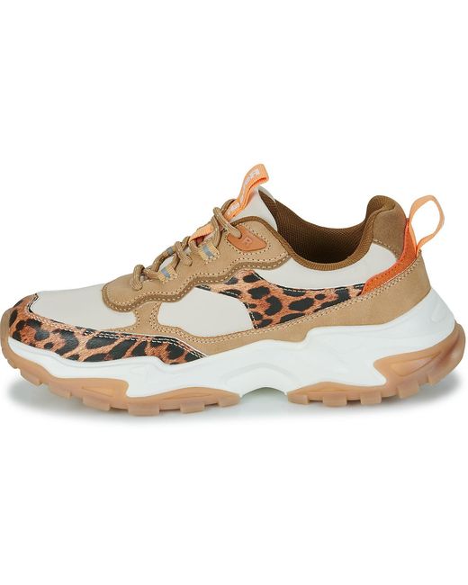 Baskets basses 173104-CAMEL Refresh en coloris Metallic