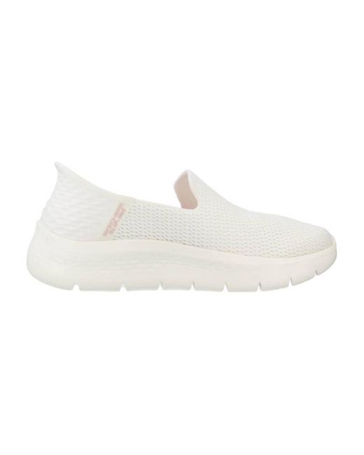 Skechers Sneakers Slip-Ins Go Walk Flex in het White