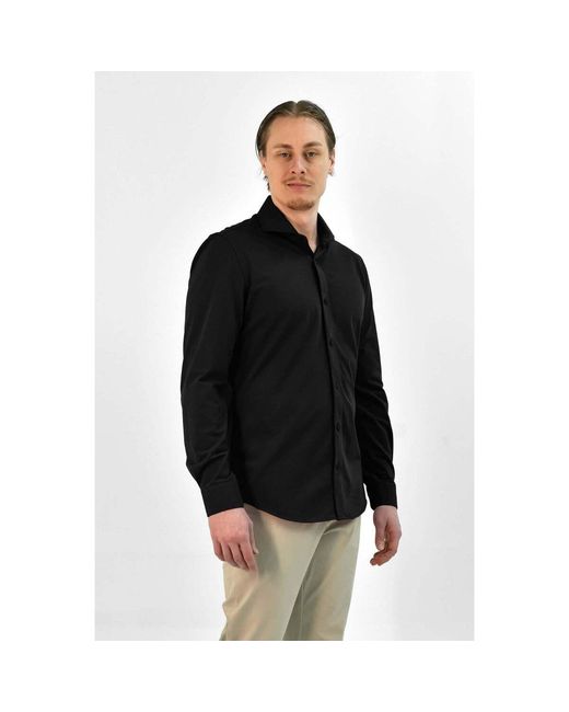 Chemise Tricot japonais Vercate pour homme en coloris Black