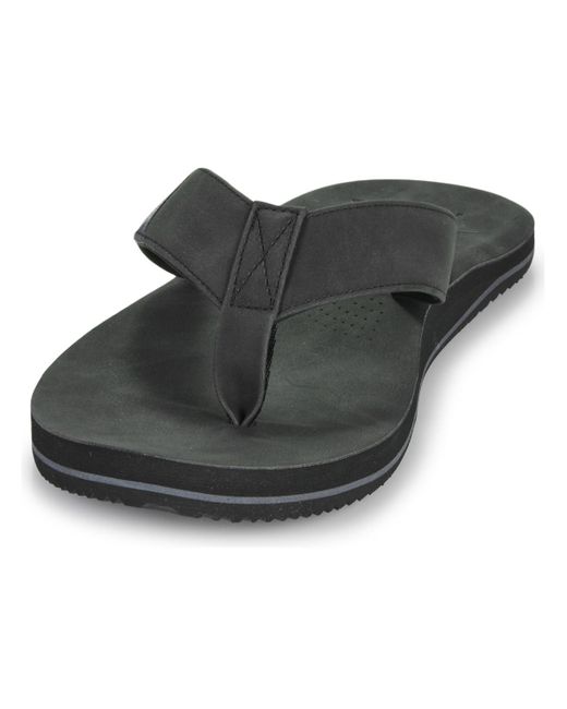 Tongs OXFORD BLOOM OPEN TOE Rip Curl pour homme en coloris Black