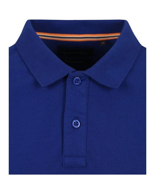 T-shirt Polo Cas Bleu Royal Suitable pour homme en coloris Blue