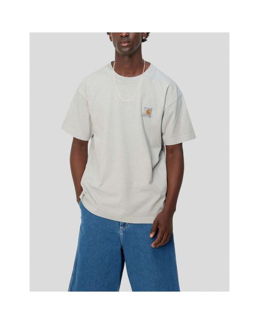 T-shirt Carhartt pour homme en coloris Gray
