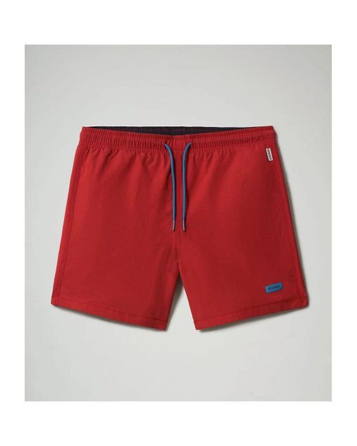 Maillots de bain VILLA 4 - NP0A4F9T-094 OLD RED Napapijri pour homme