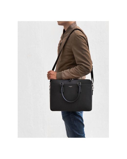 Porte document Porte-Document Rigide - Sacoche Ordinateur A4 David Jones pour homme en coloris Black