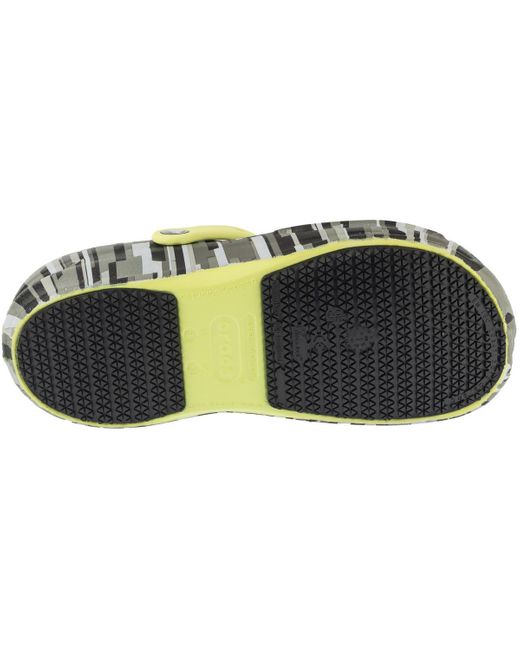 Chaussons Bistro Graphic Clog CROCSTM en coloris Gray