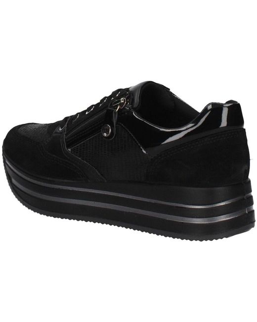 Baskets basses Imac en coloris Black