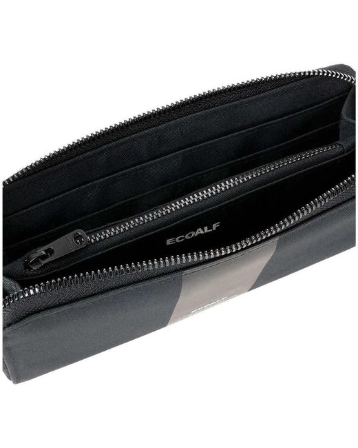 Portefeuille ZIPALF LARGE WALLET Ecoalf en coloris Black