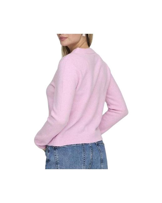 Pull Half Button ONLY en coloris Pink