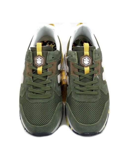 Baskets Chaussures, Sneakers, Cuir et Tissu - 9005001 Lumberjack pour homme en coloris Green