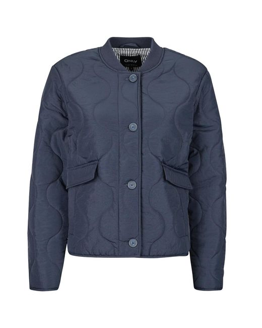 Blouson Onlsalsa Quilted Jacket ONLY en coloris Blue
