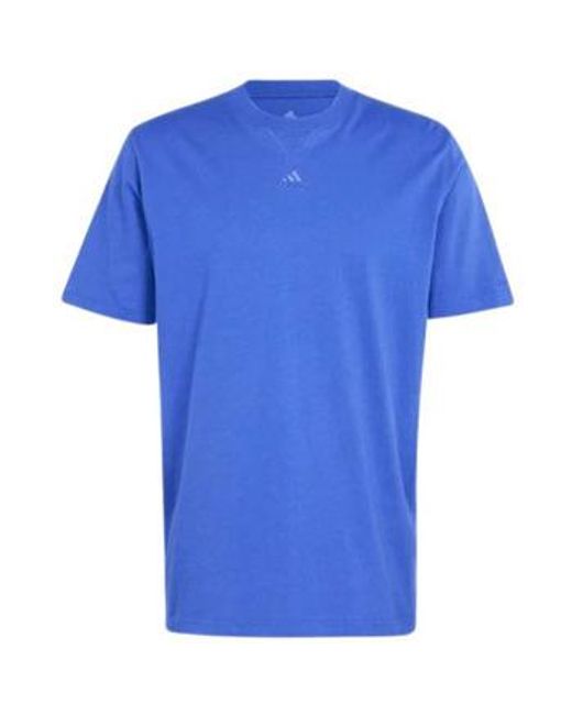T-shirt TEE SHIRT BLEU MARINE - SELUBL - L Adidas pour homme en coloris Blue