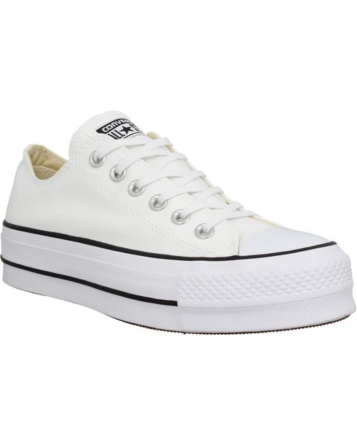 Chuck Taylor All Star Lift toile Femme Blanc femmes Chaussures en ... Chuck Taylor All Star Lift toile Femme Blanc femmes Chaussures en ...