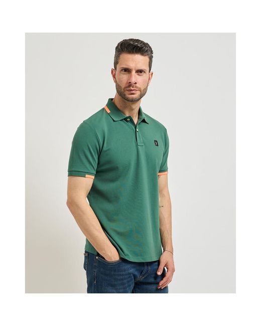 Polo Polo avec logo Refrigue pour homme en coloris Green