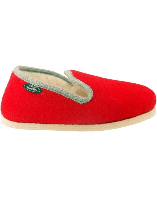Chaussons Lily-Sofy Semelflex en coloris Red