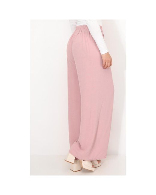 La Modeuse Broek 71854_P168716 in het Pink