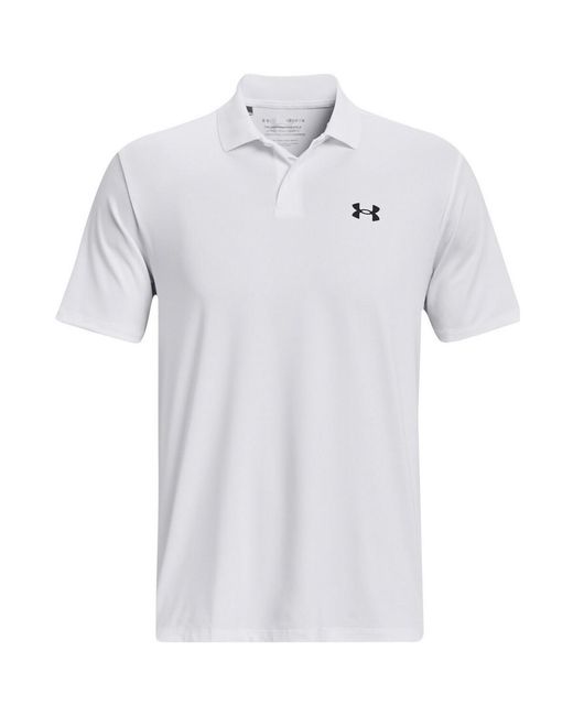 Polo Matchplay Pour Homme Celeste / Midnight Bleu Marine Under Armour pour homme en coloris White