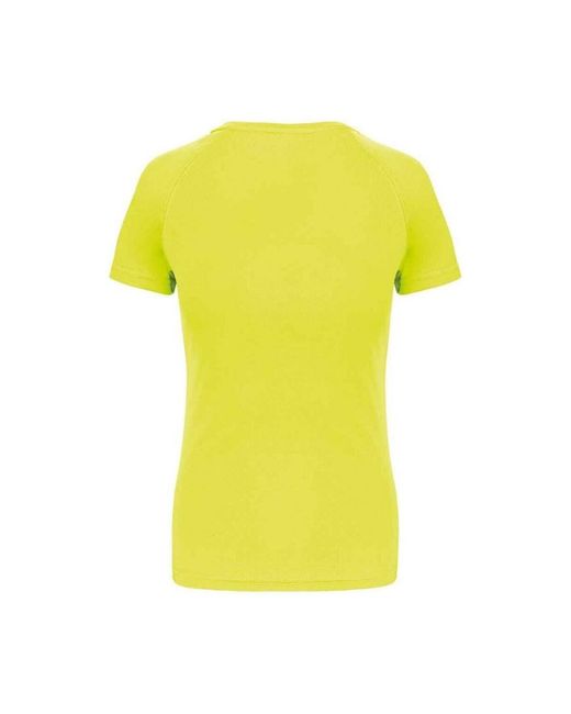 T-shirt PC6776 Proact en coloris Yellow