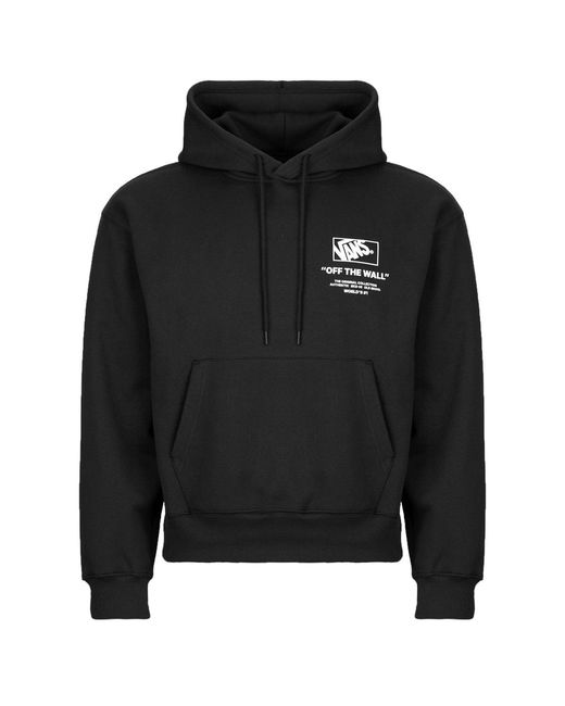 Vans Capuchon Sweaters Stacked Hi Pullover in het Black voor heren